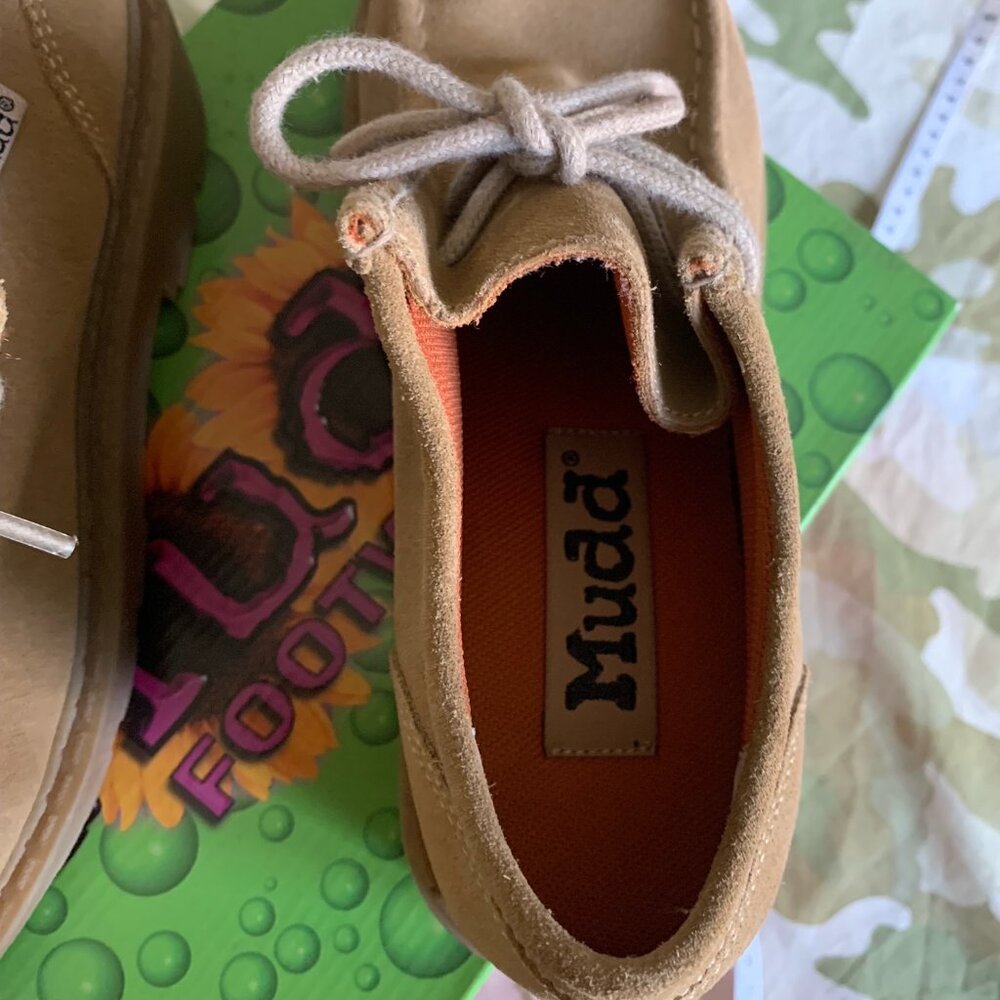Mudd - SARA - NATURAL SUEDE - Chunky Shoe - SIZE 7M - Picture 7 of 11